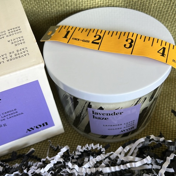 Lavender Candle by Avon NEW in box great for gift giving ready to wrap and give. - Picture 2 of 5